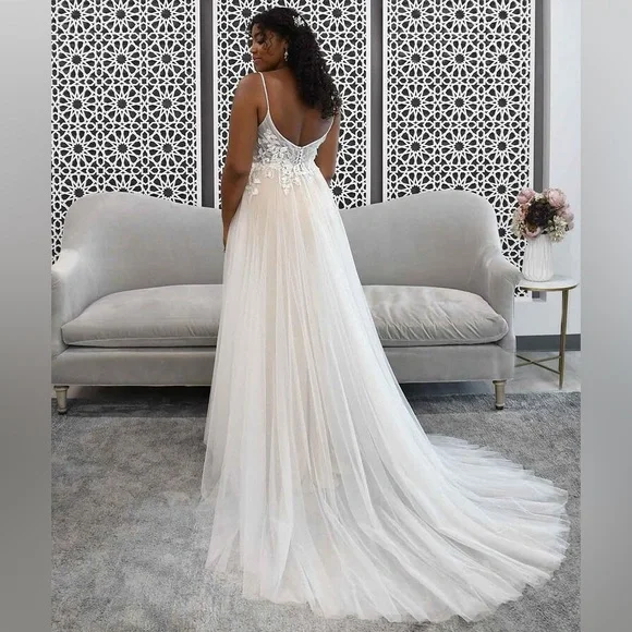STELLA YORK Wedding Dress 7263 Size 8
